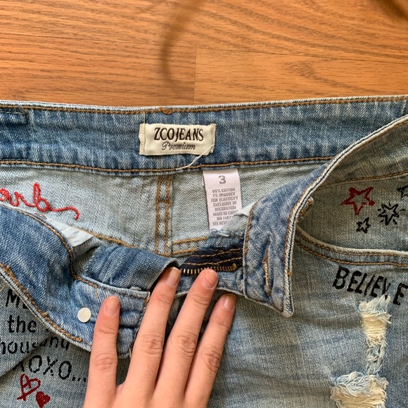 Denim Shorts - Picture 3 of 3